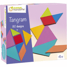 JUEGO EDU TANGRAM 80 DESIGNS