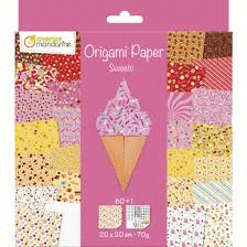 ORIGAMI PAPER SWEETS 20X20 60H 70G