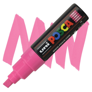 ROTULADOR POSCA PC-8 ROSA 8,0MM PINTURA BASE AL AGUA