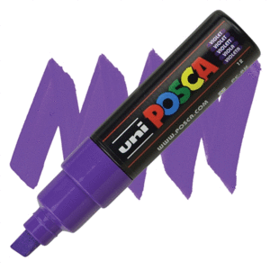 ROTULADOR POSCA PC-8 VIOLETA 8,0MM PINTURA BASE AL AGUA