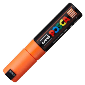 ROTULADOR POSCA PC-8 NARANJA 8,0MM PINTURA BASE AL AGUA