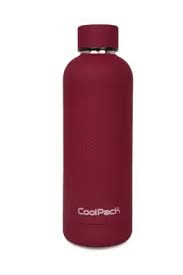 BOTELLA TERMO COOL PACK BURGUNDY STAINLESS STEEL BOTTLE