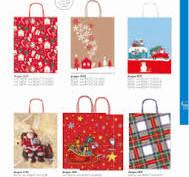 BOLSA NAVIDAD MEDIANA SURTIDAS 34,5X26X12