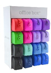 PORTATODO CUADRADO SILICONE COLORES SURTIDOS