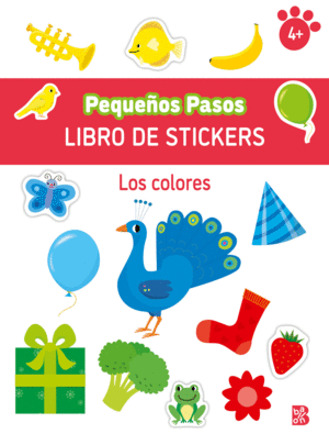 PEQUEÑOS PASOS LIBRO DE STICKERS-LOS COLORES