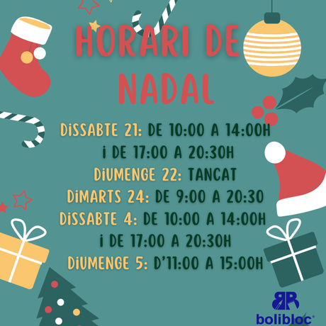 HORARI DE NADAL 